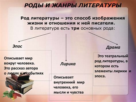 Роль и сложности классификации жанров в литературе