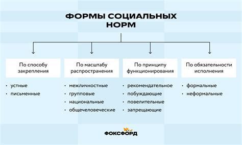 Роль правовых и социальных норм в обществе