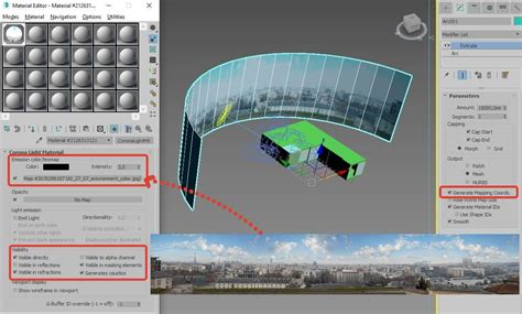 Создание реалистичной короны за окном в 3D Max