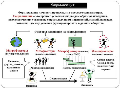 Социализация и гражданственность