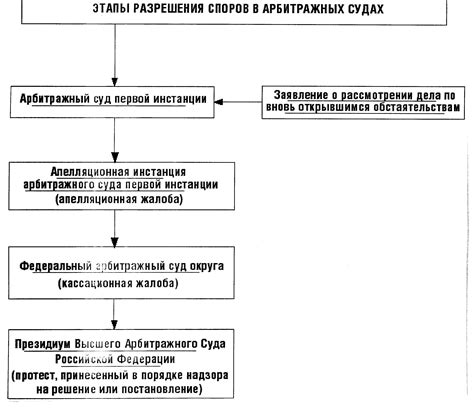 Судебный порядок разрешения спора