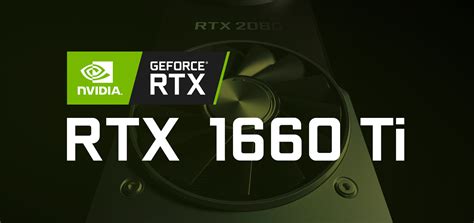 Технические характеристики видеокарты GeForce GTX 1660 Ti