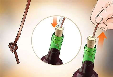 Уникальный метод открытия бутылки вина без использования стандартного инструмента