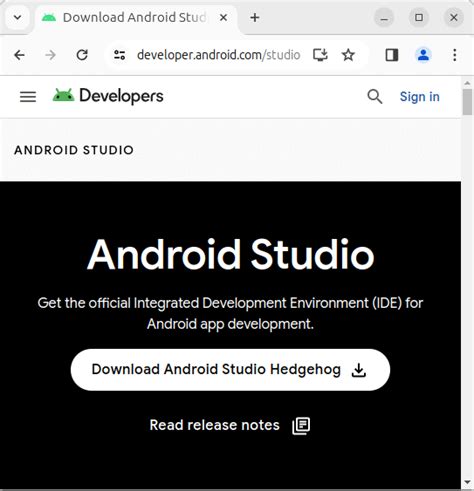 Установка Android Studio на Windows