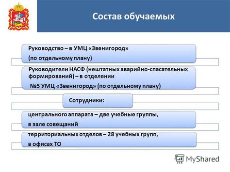 Участники и роли в управлении межрегиональными ЧС