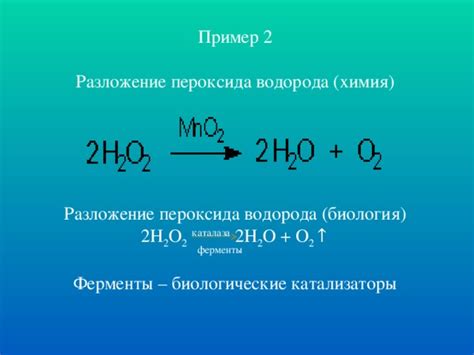 Факторы, влияющие на химическую реакцию