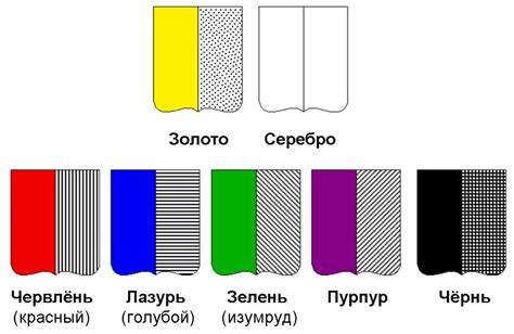 Цвет национального герба