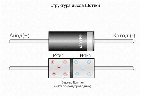 Что представляет собой диод Шоттки и как он функционирует?