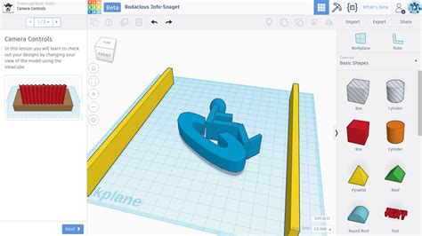 Шаг 1: Начало работы с Tinkercad