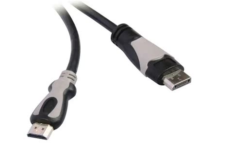 Шаг 4: Подключение HDMI к DisplayPort с помощью адаптера