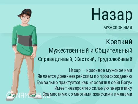 Этимология и происхождение имени Назар