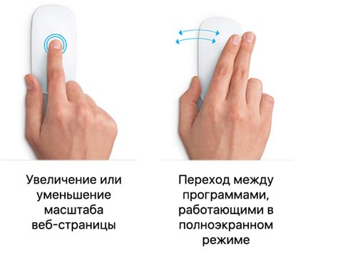  Использование жестов для перемещения по функциям Apple Watch 